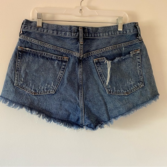 AGOLDE Parker Vintage Cut Off Denim
Shorts Rock Steady Size 32 - Picture 3 of 14
